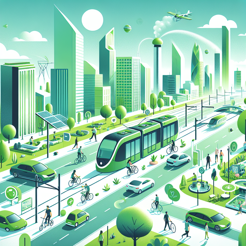Umweltfreundliche Verkehrsmittel: Zukunft der Mobilität in Städten